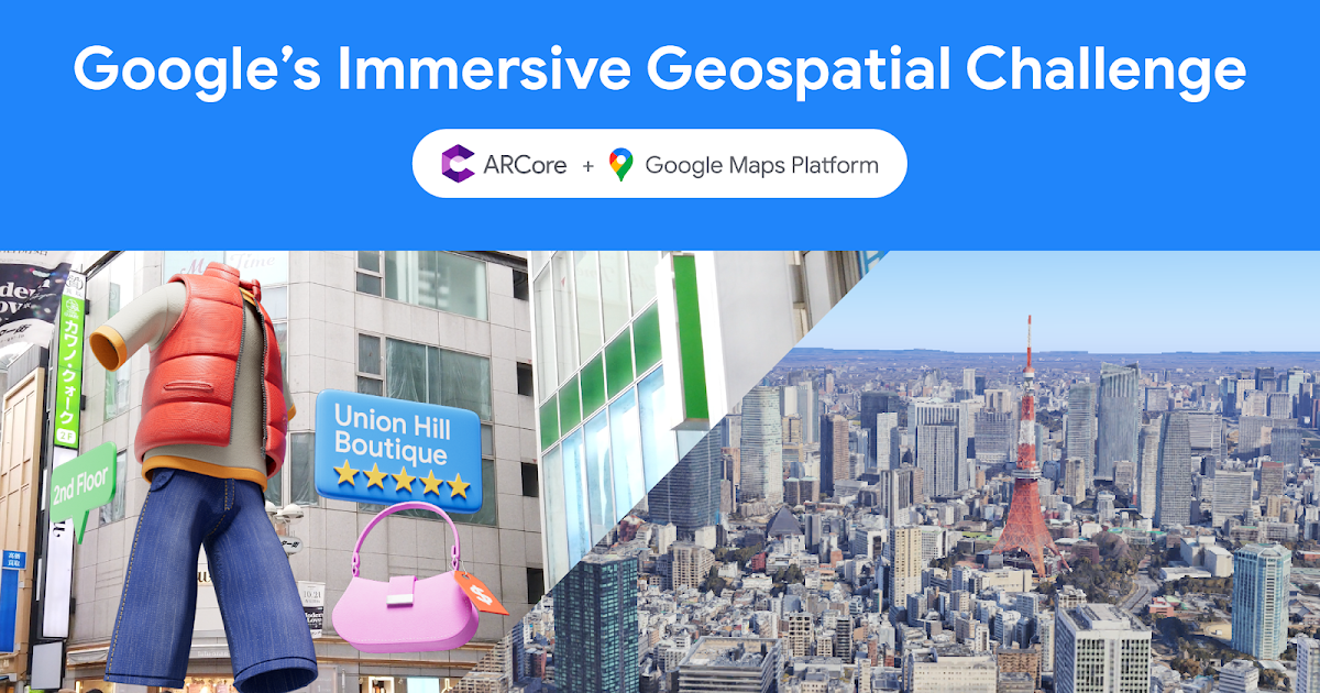 Congratulations to the winners of Google’s Immersive Geospatial Challenge