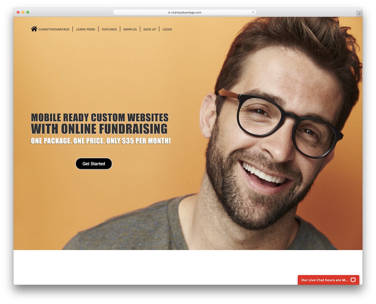 best website builders for non profit organizations