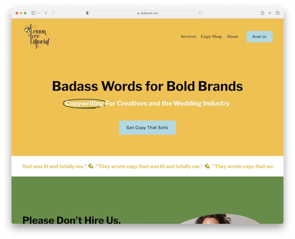 best copywriter websites