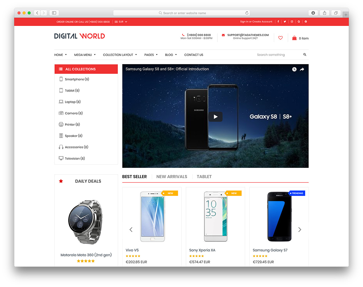 18 Best Shopify Technology Themes For Online Stores 2025