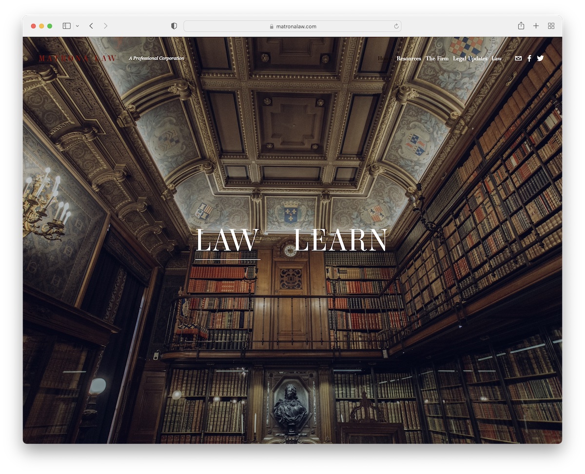 lawyer websites