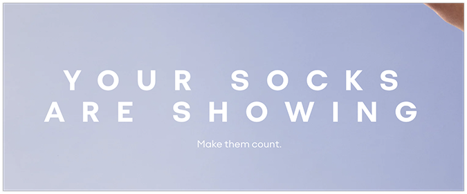 Bombas&rsquo; landing page with text that reads 