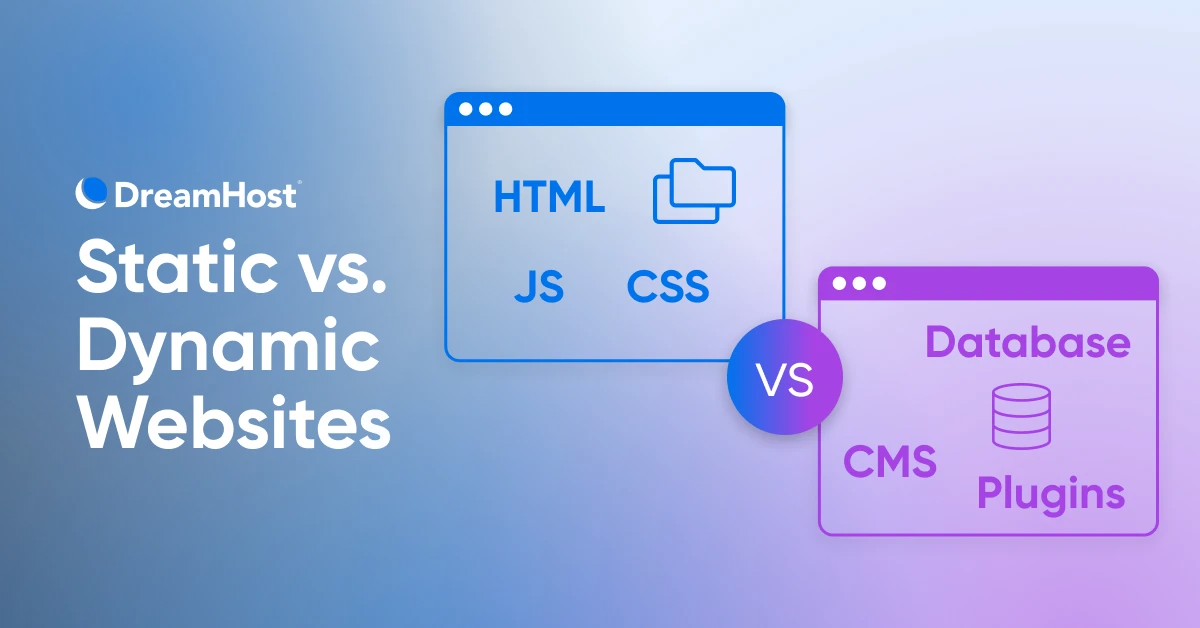 Choose Between a Static vs. Dynamic Website