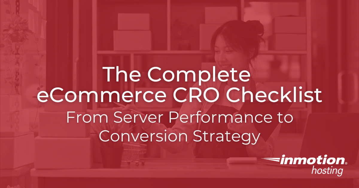 eCommerce CRO Checklist Article Hero