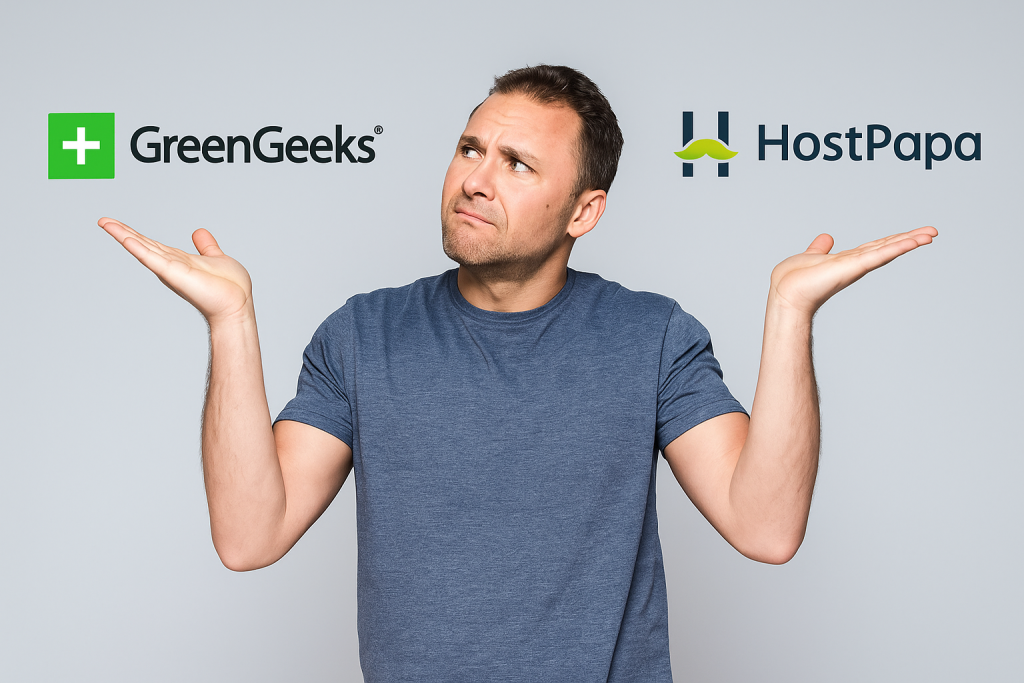 greengeeks vs hostpapa