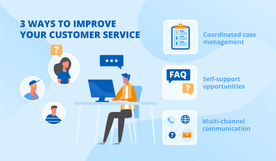 Customer service desk tips