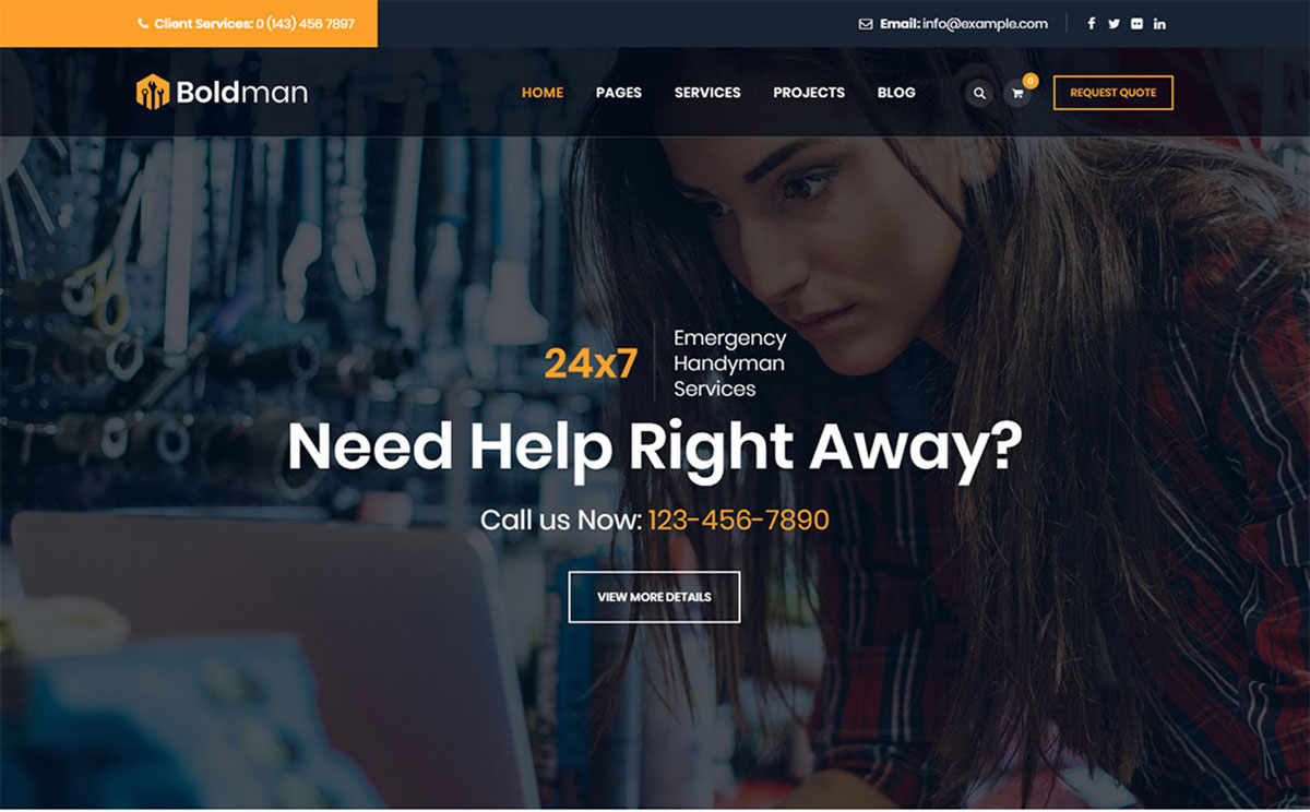 17 Best Handyman WordPress Themes 2026