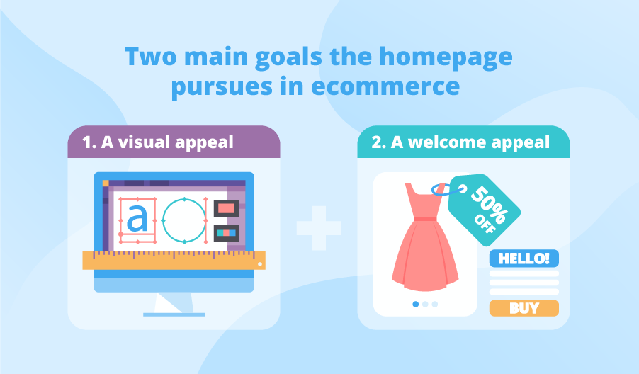 ecommerce homepage