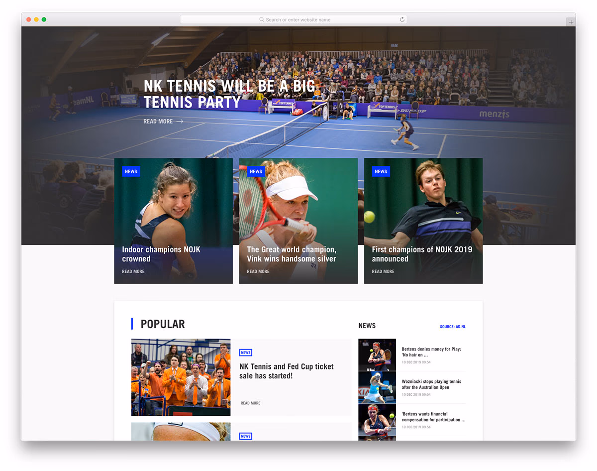 17 Best Sports Blogs Design For Inspiration 2026